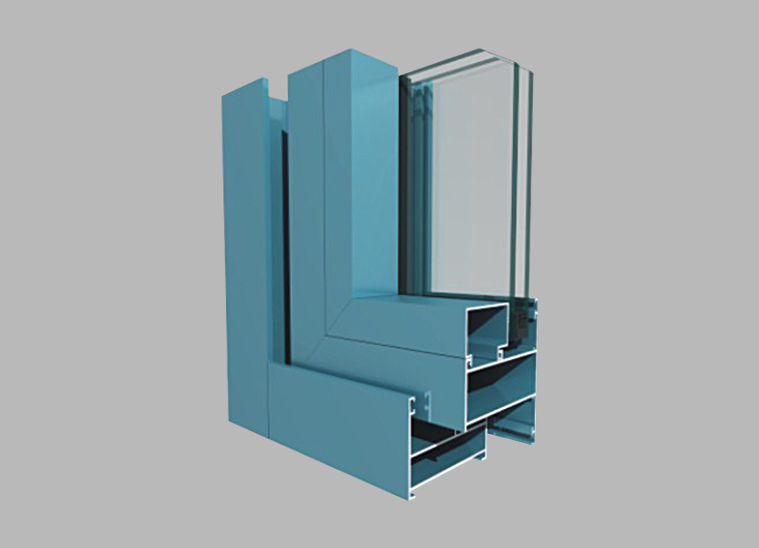 A63 Side-hung Window aluminium section