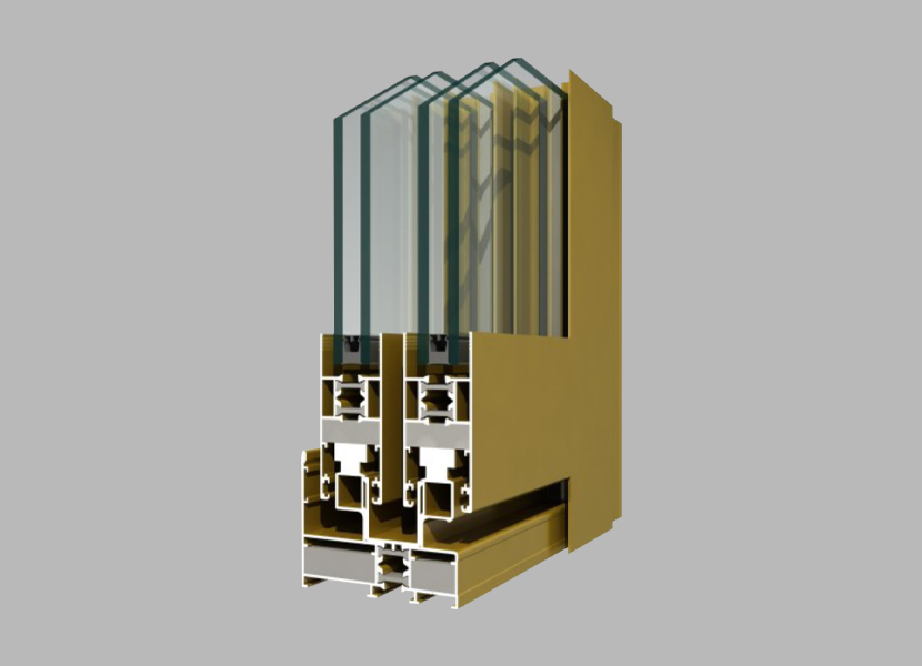 78GT Thermal Break Aluminium Profile