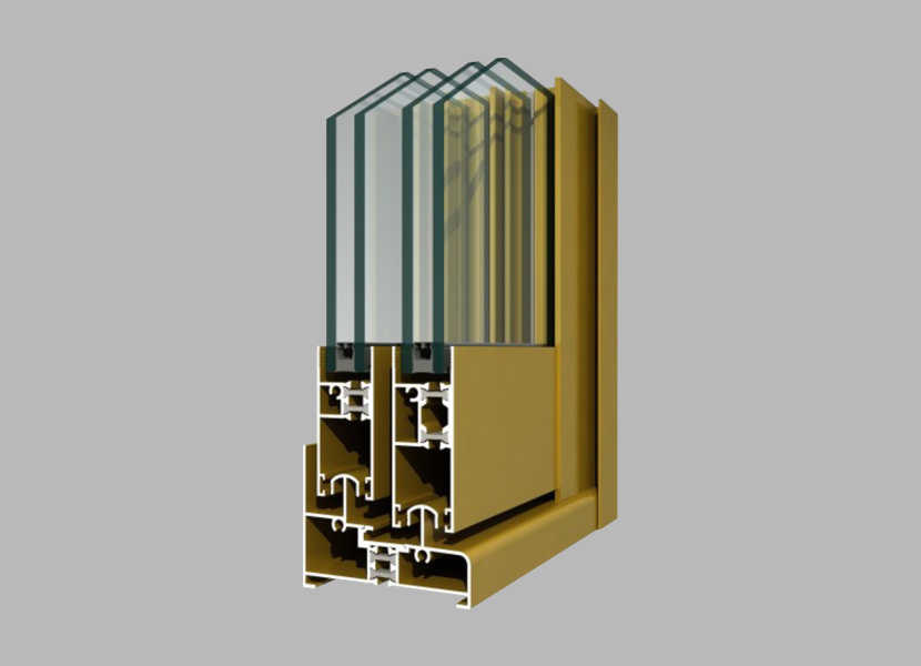 80GT Thermal Break Aluminium Profile