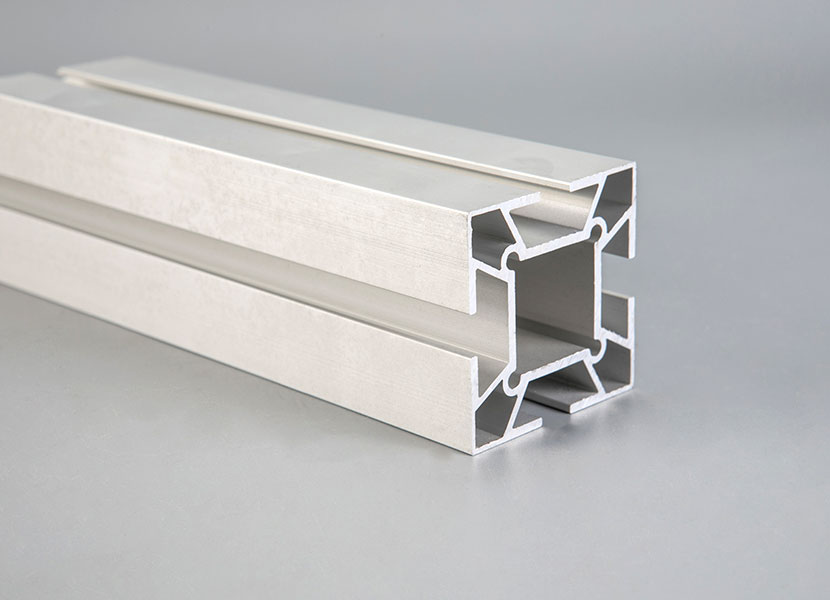 How are aluminum alloy profiles extruded?