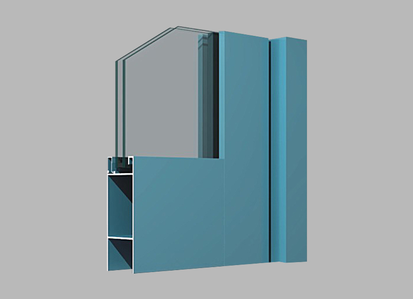 D50 Aluminium Frame Profiles for Side-hung Door