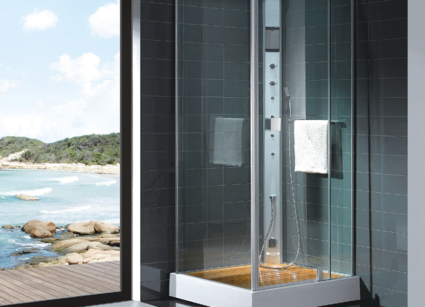 Aluminum extrusion profiles for shower room